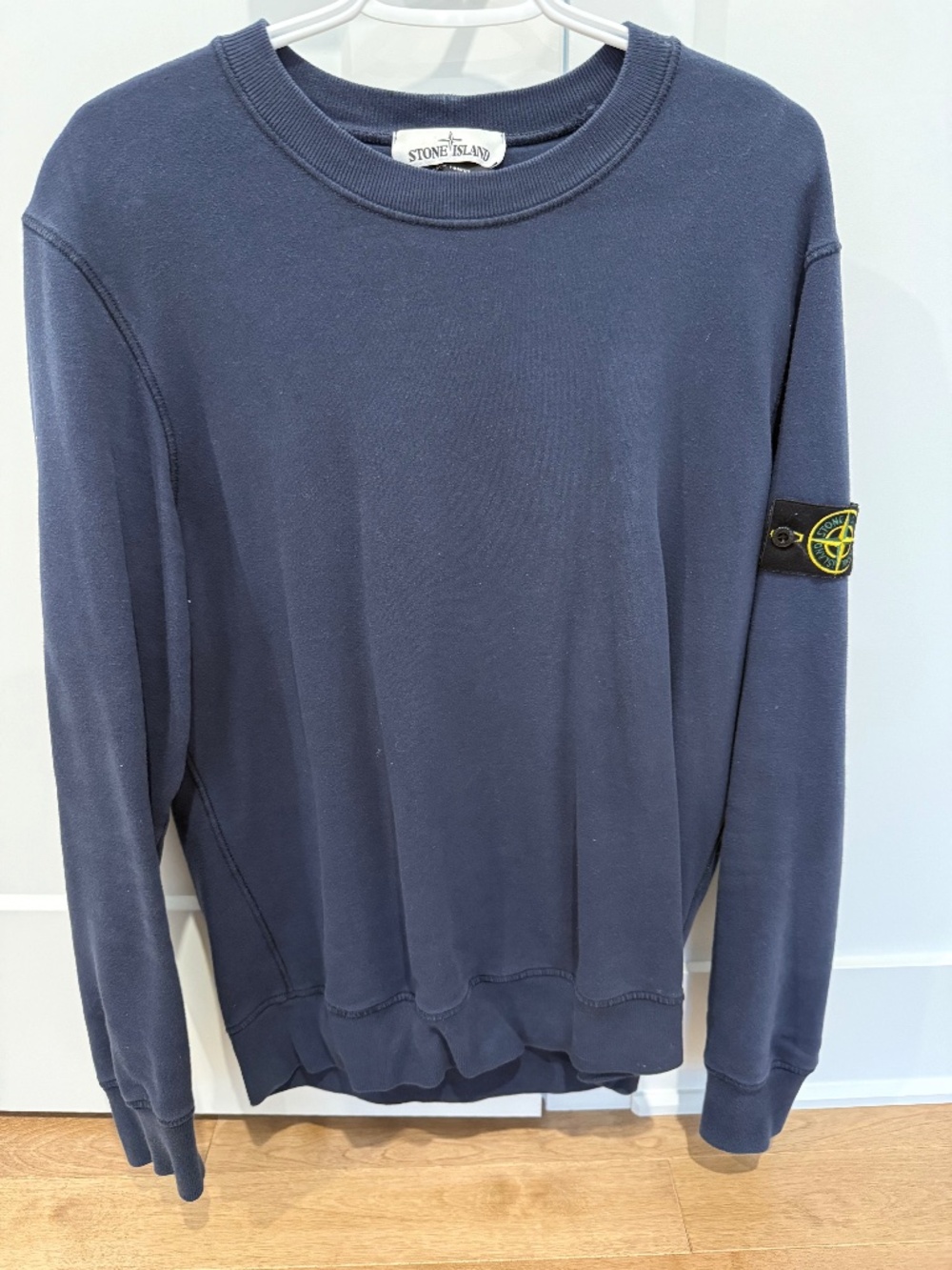 Stone Island - Men’s navy blue sweater Size M